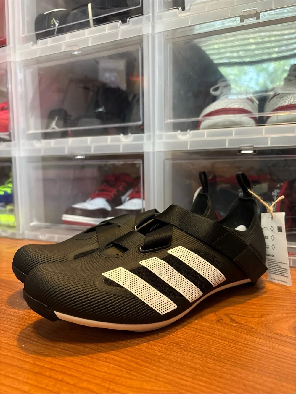 Adidas Indoor Cycling Shoes Black White GX6544 Men's Bike Shoes